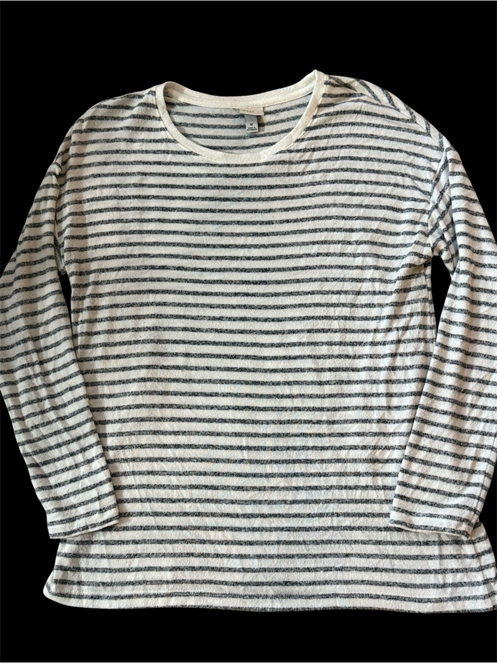 A New Day Striped Crewneck Top!